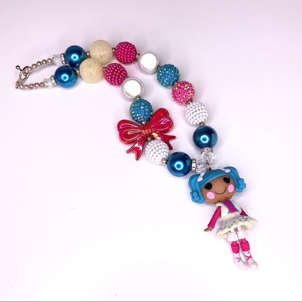 Chunky Bubblegum Necklace: Lalaloopsy Doll